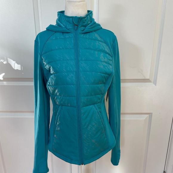 tek gear Jackets & Blazers - Hooded Mixed-Media Jacket from Tek Gear